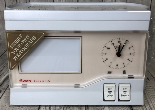 Vintage compact swan teasmade - swan,