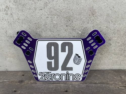 Zeronine bmx number plate - zeronine,
