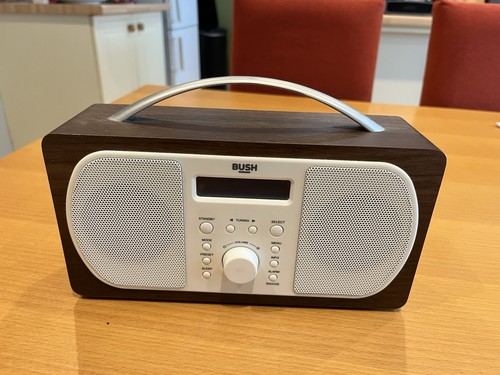Bush wooden dab radio no - dab/fm,