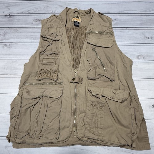 Humvee vest mens medium khaki - medium,