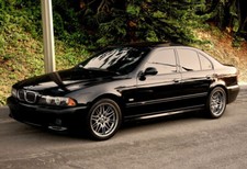 BMW 5 E39 Saloon 4-door 1995-2004 2-pc Wind Deflectors HEKO Tinted