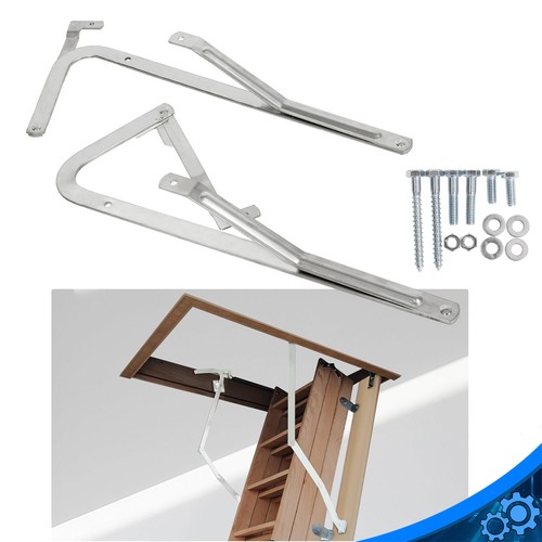 Attic ladder spreader - ladder,