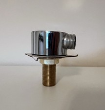 Chrome Shower Wall Round