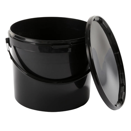Round bucket with lid - round,