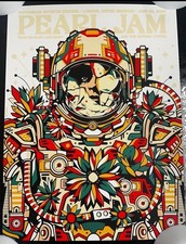 1 of 1 PEARL JAM ASTRONAUT POSTER | LONDON 2024 CANCELLED SHOW | BRAND NEW