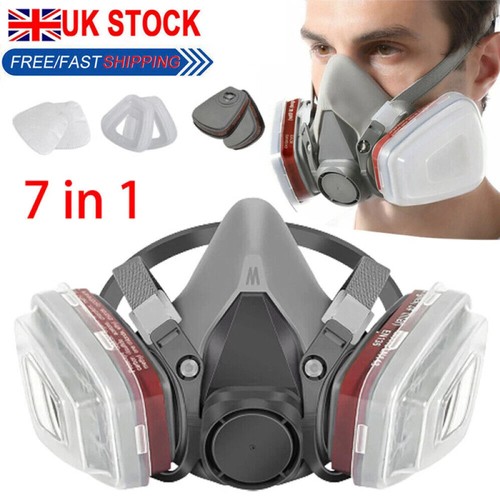 6200 respirator half - 7-in-1,
