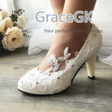 Lace Wedding Shoes Formal