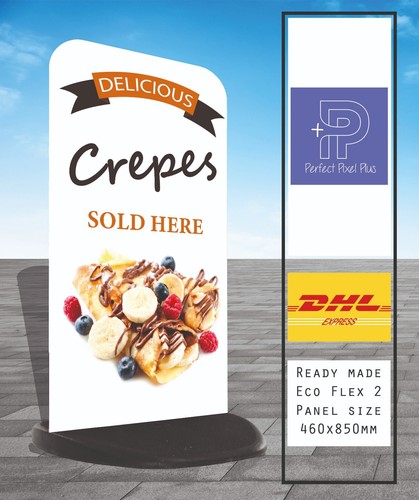 Crepes sold here - crepes, pavement
