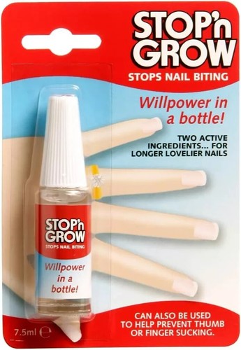 Stop grow stops - nail, biting