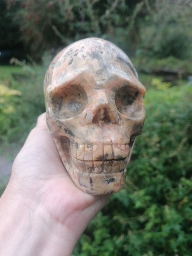 1.2kg fancy jasper skull
