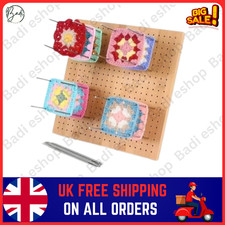 Crochet Blocking Peg Board