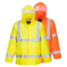 Portwest vis rain jacket - hi-vis,
