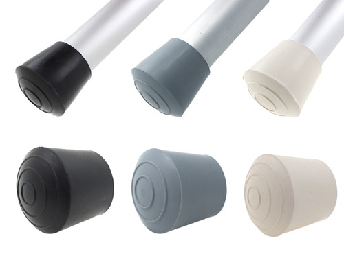 Rubber furniture feet tips - rubber,
