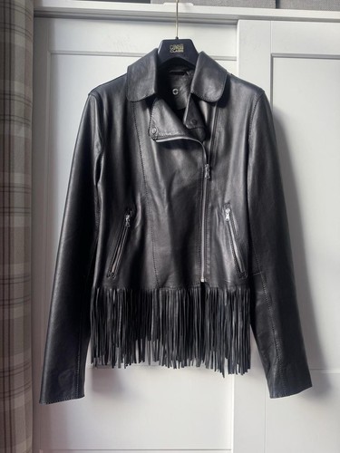 Massimo dutti black - massimo, leather