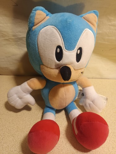 Sonic the hedgehog blue plush - sonic,