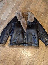 Irvin Sheepskin Leather Bomber