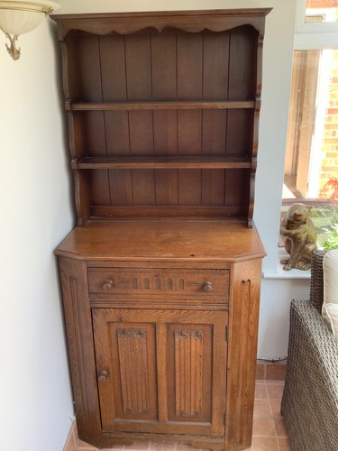 Early 19thc panelled back - early,