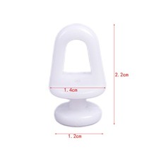 60Pcs Plastic Rail Curtain Track Conveyor Hook Rollers Home Curtains Access^&3C