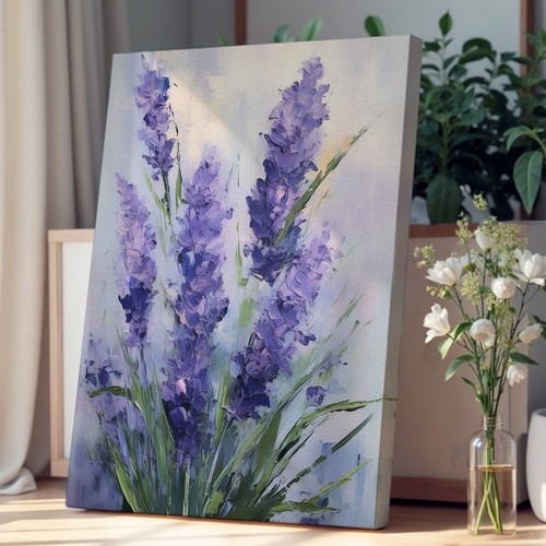 Lavender flower gestural - flower,