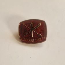 vintage Labour Party red