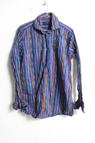 Duchamp mens striped - shirt,