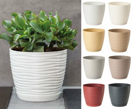 Plant pot cover round - cover,