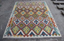 5 x 6'9 Handmade afghan tribal