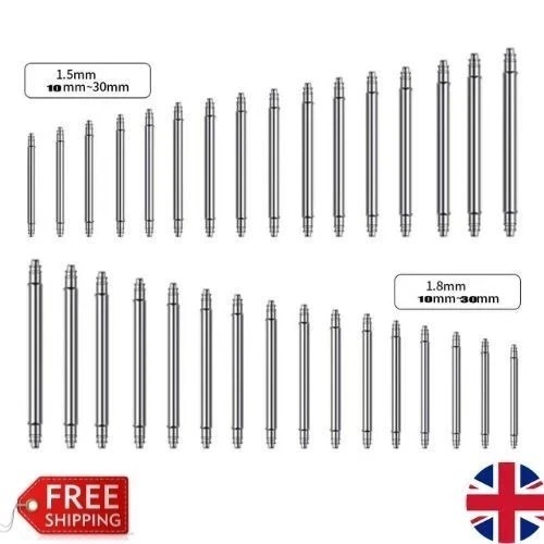 10x spring bars - spring, watch