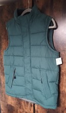 Mens Fat Face Gilet Body Warmer. Brand New With Tags. Green. Size S, maybe fit M
