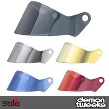 Stilo Replacement Short Visor For ST6 / ST5 R Helmets - Anti-Scratch, Anti-Fog