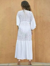 White Kimono Kaftan Ladies