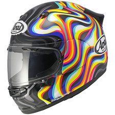 Arai Quantic Swirl White Full
