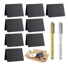 Chalk Board Sign Rewritable Small Blackboard Chalkboard Place Cards
