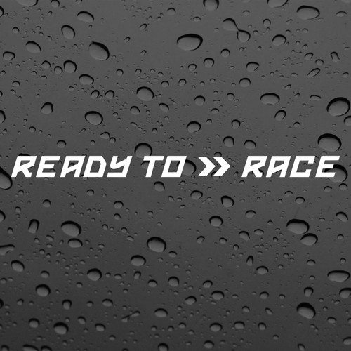 Ready race stickers x2 - stickers,