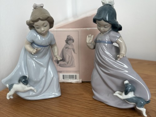 Lladro girls playing - lladro,