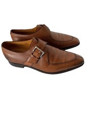 John Lobb Monk Strap Brown Men