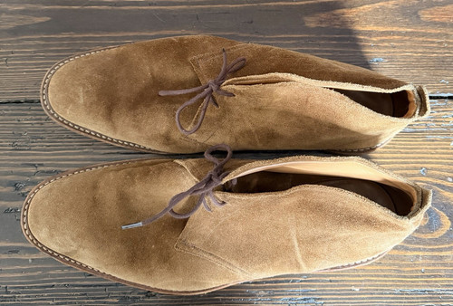 Loake brown suede chukka boots - loake,
