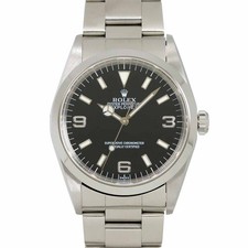 ROLEX Explorer 1 14270 Serial A Automatic Black Dial Mens Watch 90295253