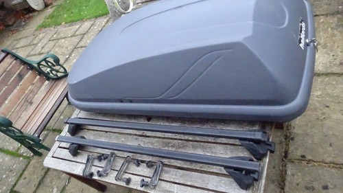 Halfords roof bar - system, box