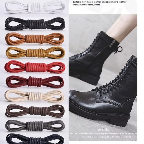 Shoelaces round 5mm thin - round,