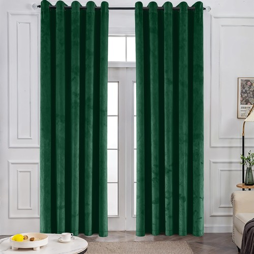 Luxury crushed velvet curtains - luxury,