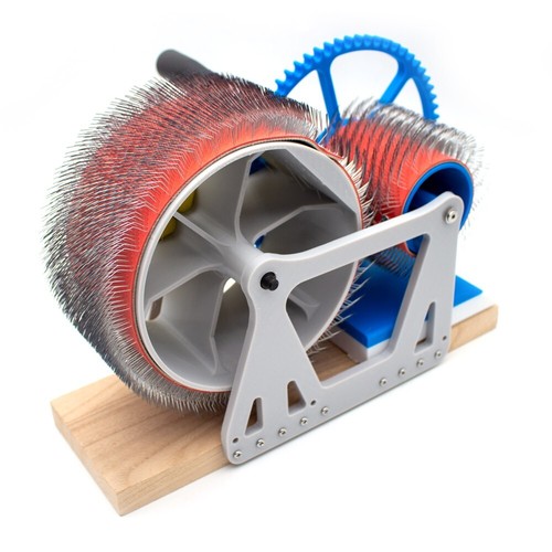 Diy hand cranked wool - diy, combing