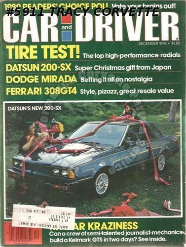 December 1979 car and driver - and,