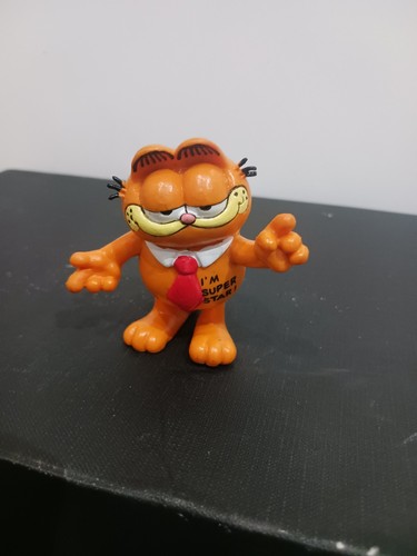 Vintage garfield pvc figure - pvc,