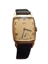 Vintage Elgin De Luxe Tank 10K