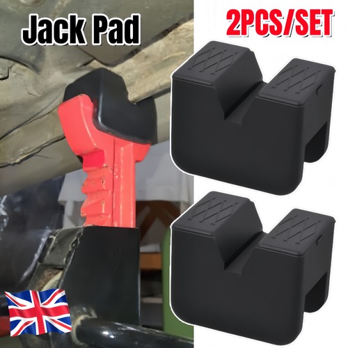 Rubber axle jack - axle, pad