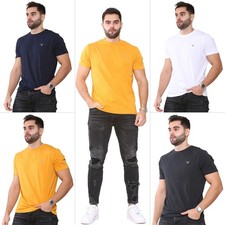 Gant Mens Cotton T Shirts Casual Short Sleeve Tee Crew Neck Top UK Size S-3XL
