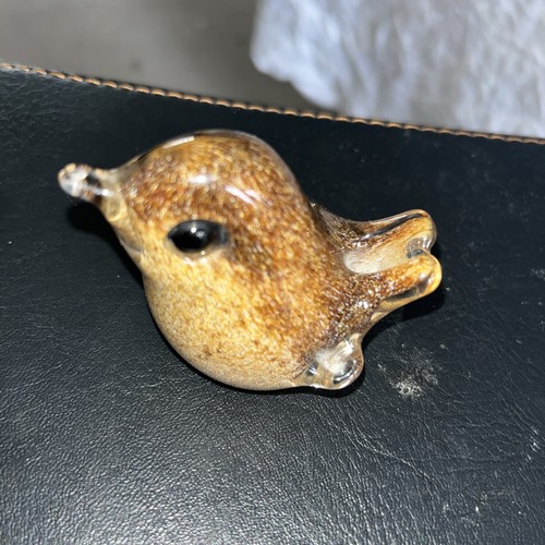 Langham glass bird paperweight - langham,