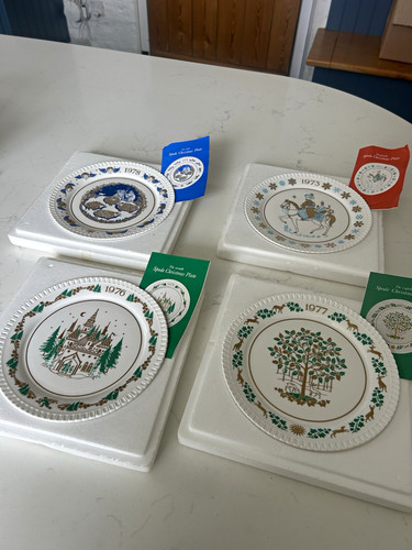 Spode christmas plate - christmas, limited