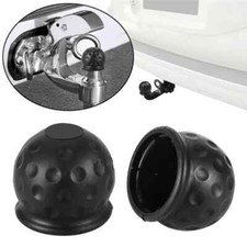 50MM Tow Bar Ball Cover Cap Universal Hitch Trailer Protect Car Accessories